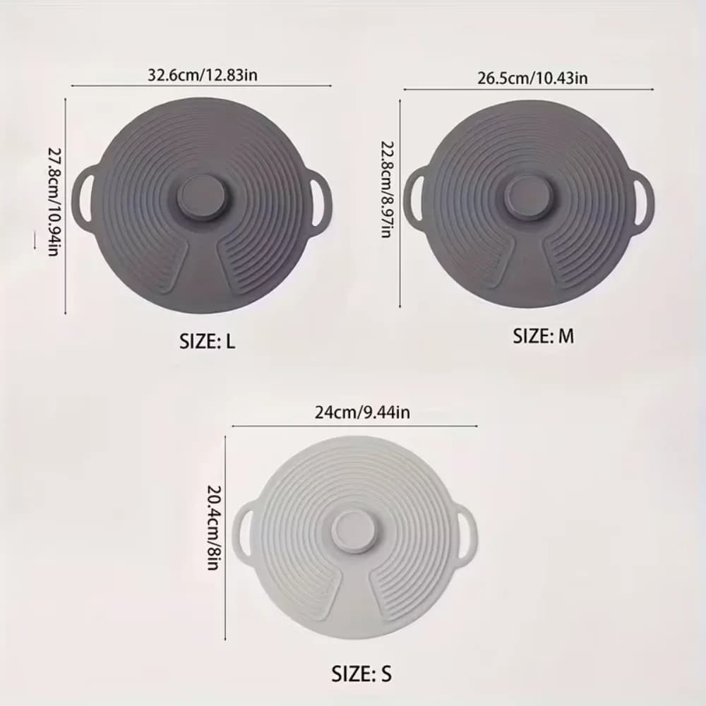 Tampas de Silicone para Tigelas, Antirrespingo para Micro-ondas, Reutilizáveis e Resistentes ao Calor para Pratos, Panelas e Forno
