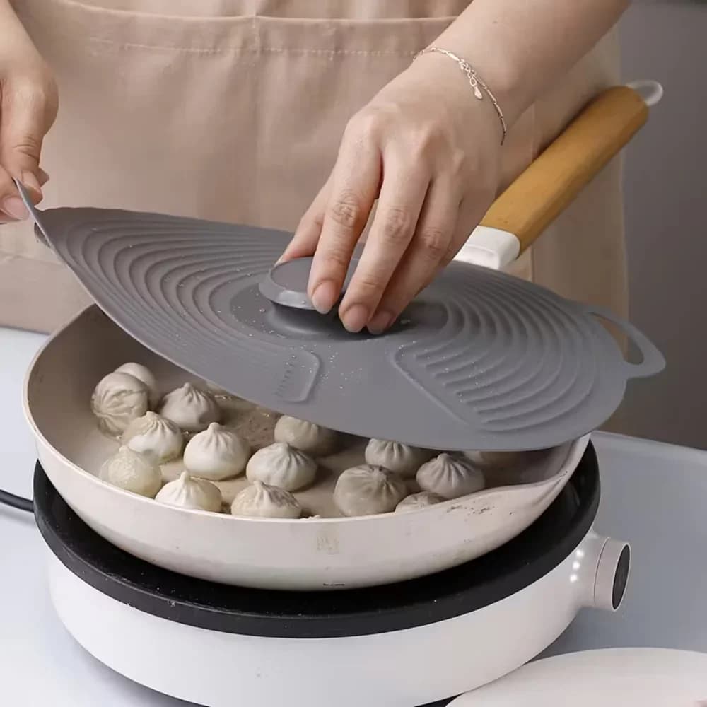 Tampas de Silicone para Tigelas, Antirrespingo para Micro-ondas, Reutilizáveis e Resistentes ao Calor para Pratos, Panelas e Forno