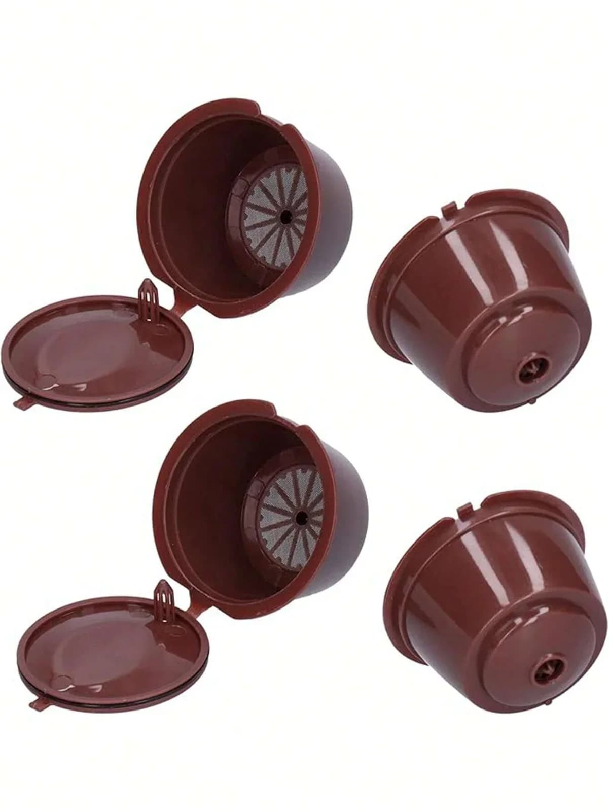Kit Cápsulas de Café Reutilizáveis 1/3/5/10 Peças Compatíveis com Dolce Gusto