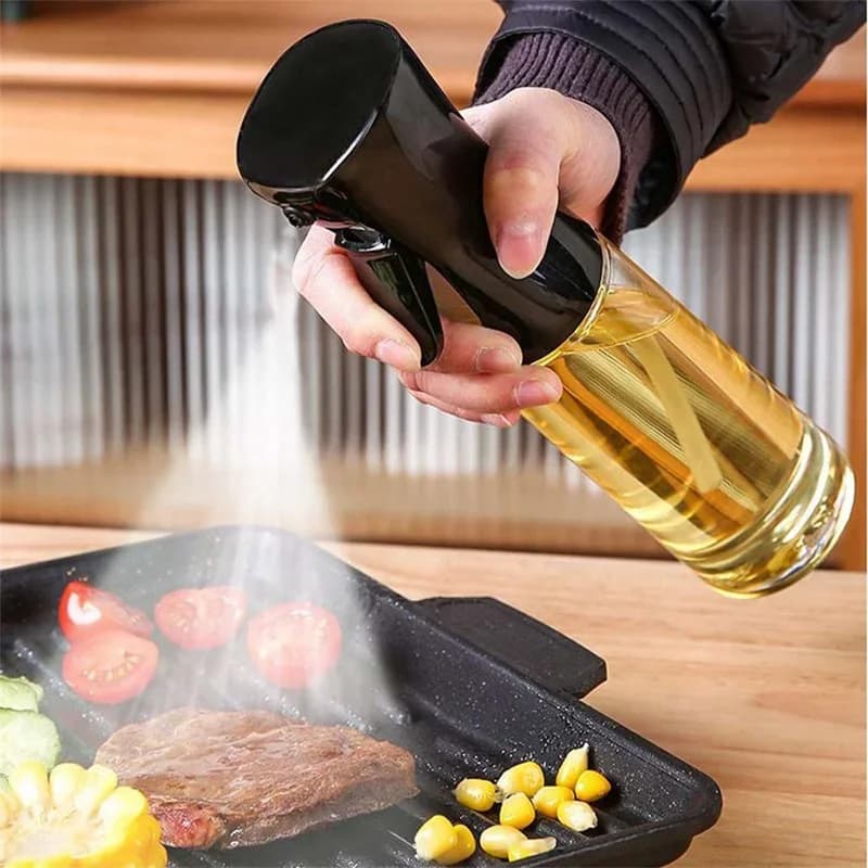 1 pç Borrifador de Óleo 100/200/300/500ml Pulverizador de Azeite para Cozinha e Air Fryer