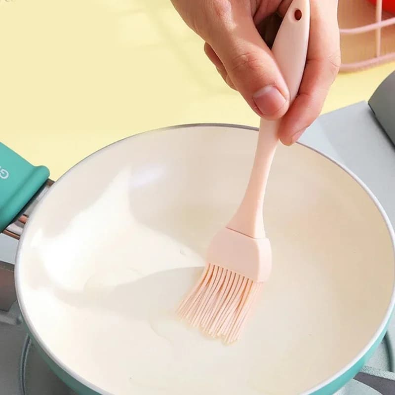 Pincel Culinário de Silicone para Óleo e Churrasco