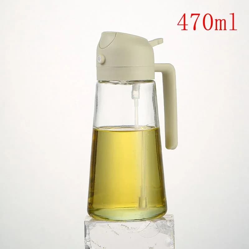 1 pç Borrifador de Óleo 100/200/300/500ml Pulverizador de Azeite para Cozinha e Air Fryer