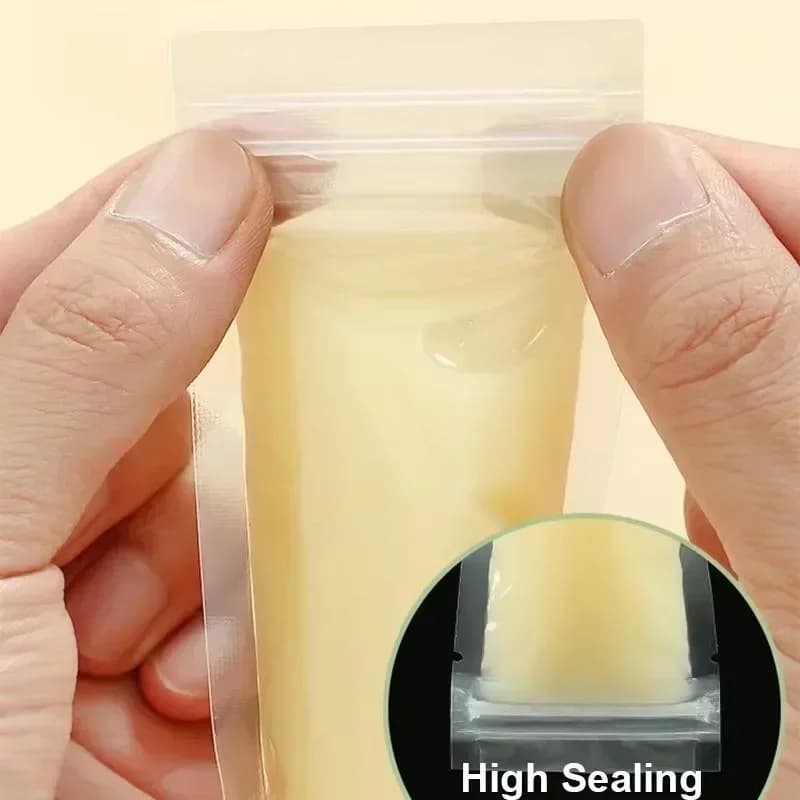 Saquinhos Transparentes Descartáveis para Picolé e Geladinho Forma para Sorvete