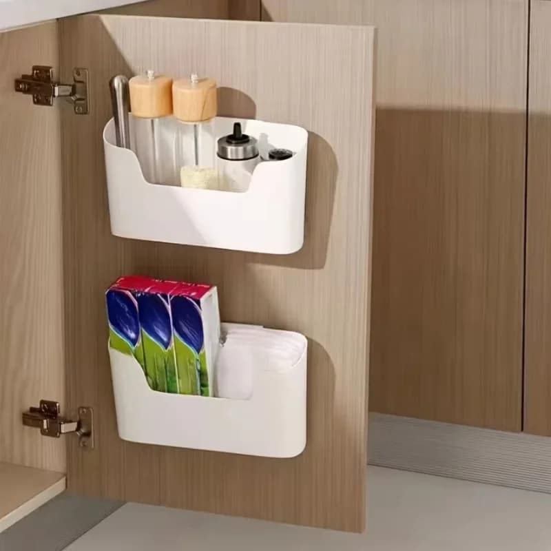 Organizador Suspenso para Porta de Armário, Ideal para Plástico Filme e Acessórios