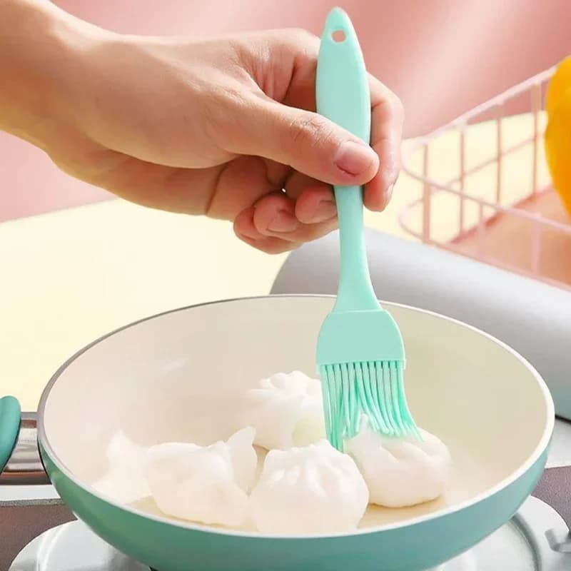 Pincel Culinário de Silicone para Óleo e Churrasco