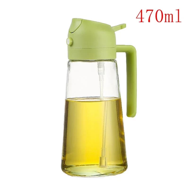 1 pç Borrifador de Óleo 100/200/300/500ml Pulverizador de Azeite para Cozinha e Air Fryer