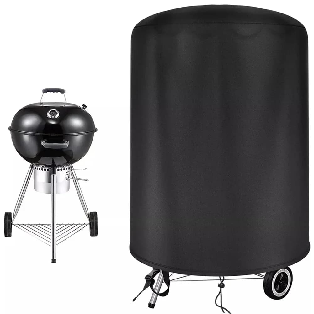 Capa Raweao Impermeável para Churrasqueira Redonda Weber em Tecido Oxford 57Cm
