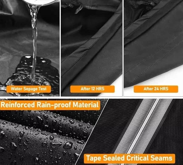 Capa Raweao Impermeável para Churrasqueira Redonda Weber em Tecido Oxford 57Cm