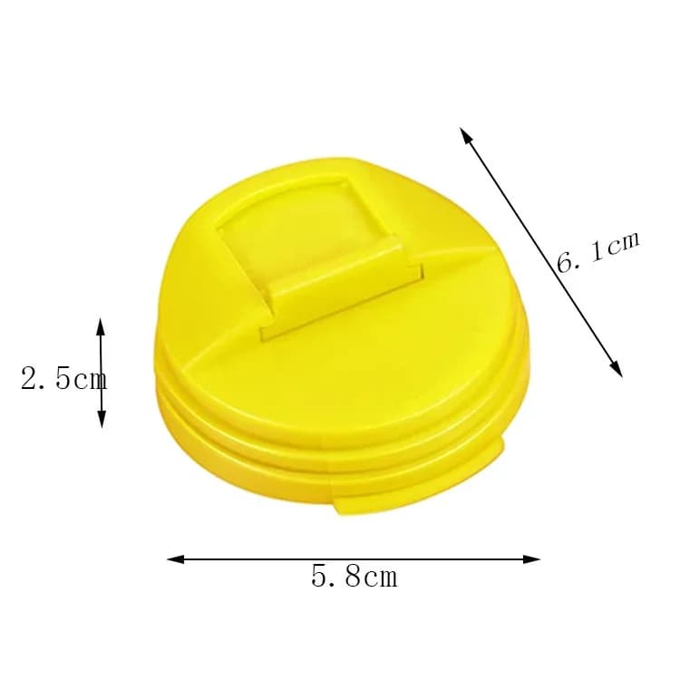 Kit 3/6 Tampas Reutilizáveis Antivazamento para Latas de Bebidas