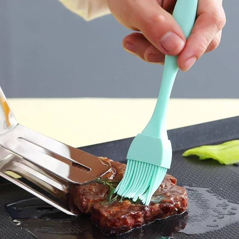 Pincel Culinário de Silicone para Óleo e Churrasco