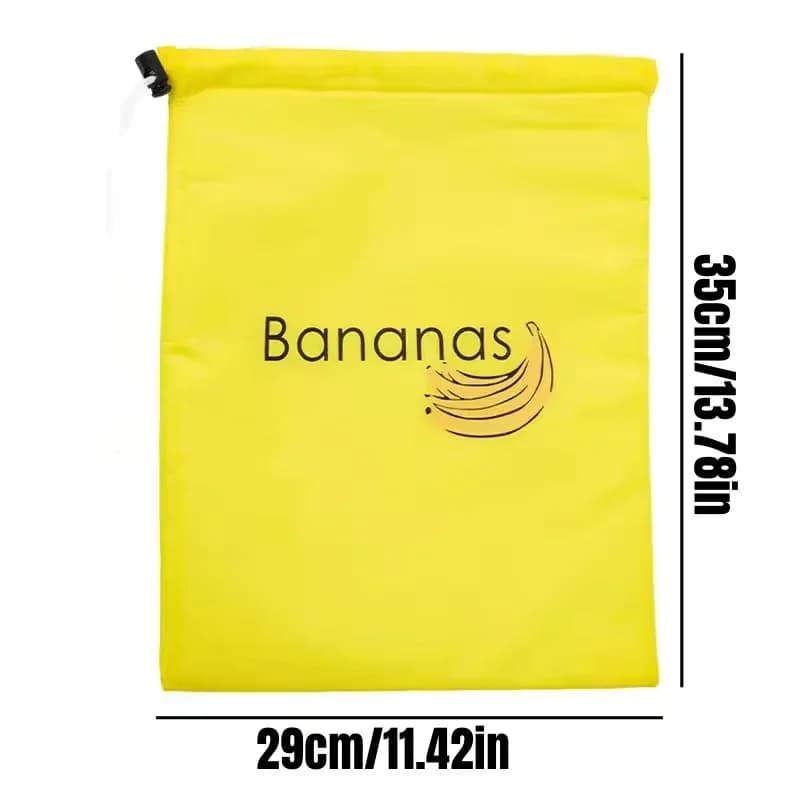 Sacos Térmicos para Armazenar Bananas e Verduras 1/2/3/5 Peças Mantém Fresco