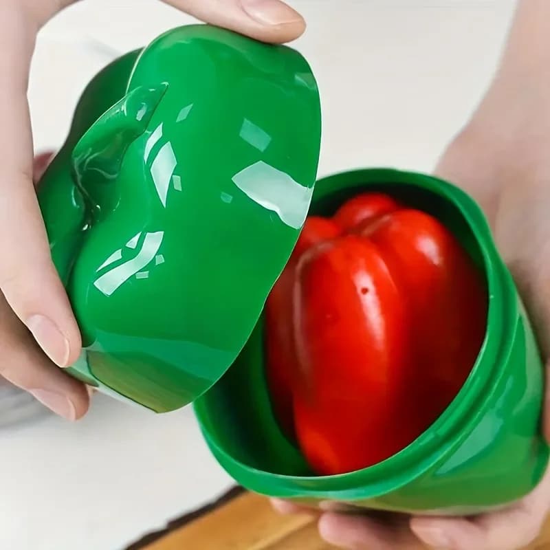 Pote Hermético Conservador para Legumes Organizador para Alho, Cebola e Pimentão