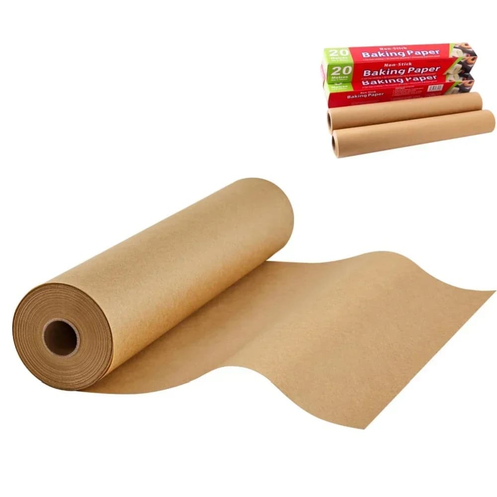 Folhas de Papel Manteiga Antiaderente Pré-cortadas para Forno e Air Fryer