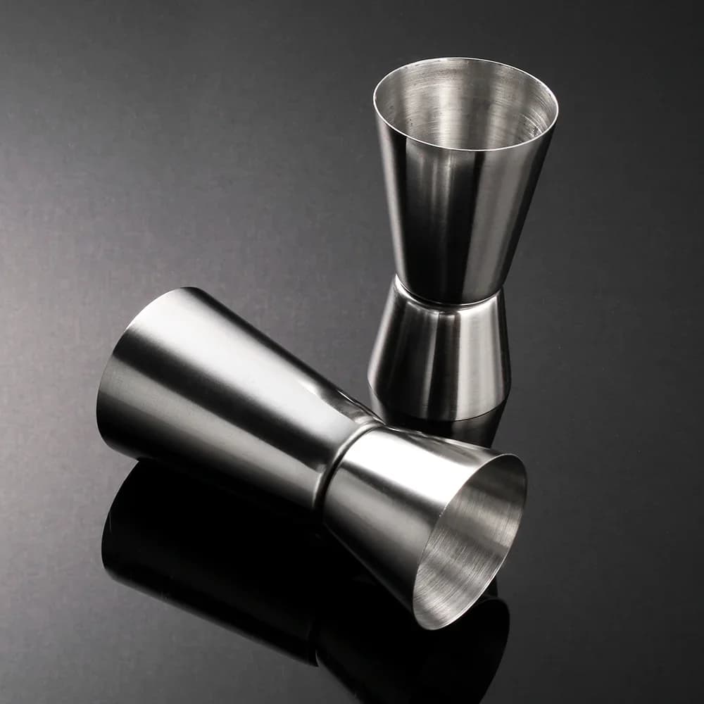Dosador Duplo de Inox para Bebidas e Coquetéis Bar Jigger