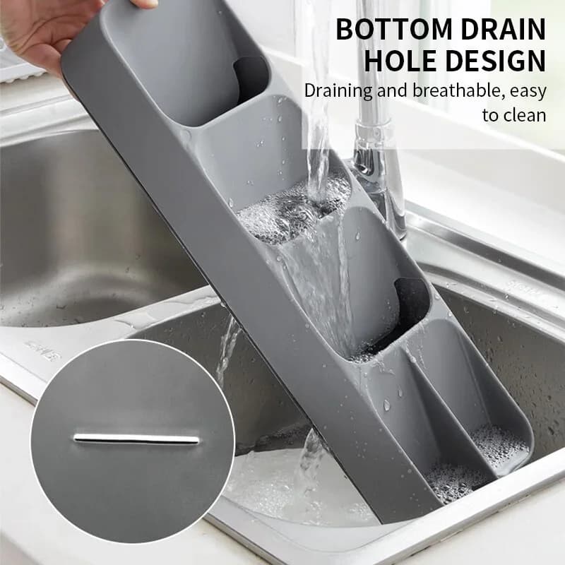 Organizador de Gaveta para Talheres e Facas de Cozinha