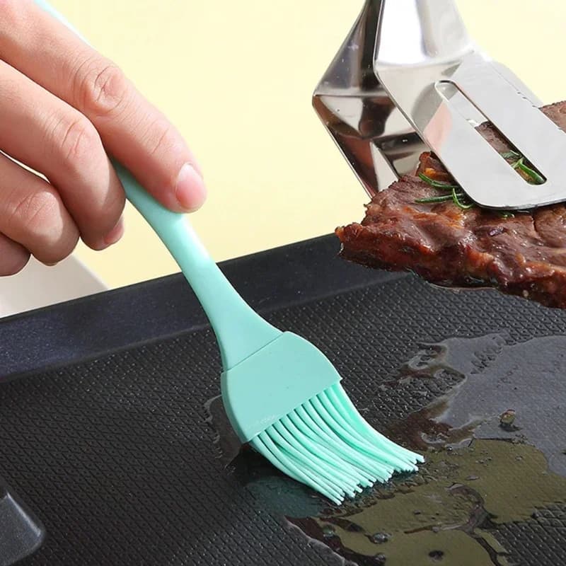 Pincel Culinário de Silicone para Óleo e Churrasco