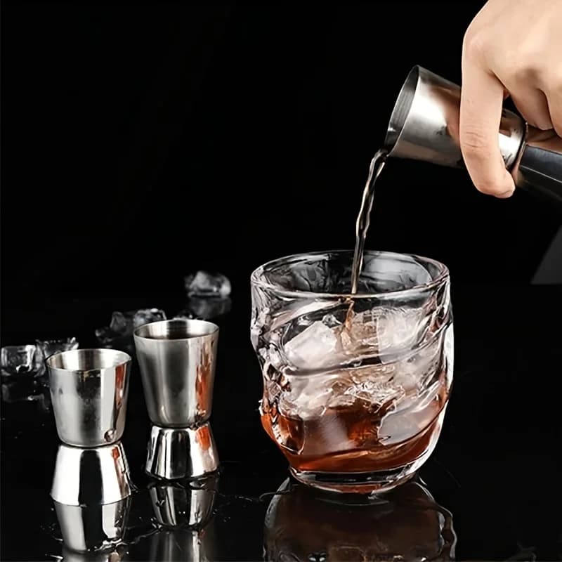 Dosador Duplo de Inox para Bebidas e Coquetéis Bar Jigger