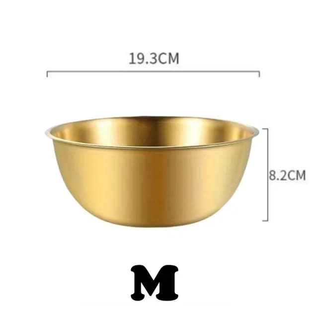 Conjunto de 1-3 Tigelas de Aço Inoxidável com Medidor para Cozinha, Confeitaria e Armazenamento de Alimentos